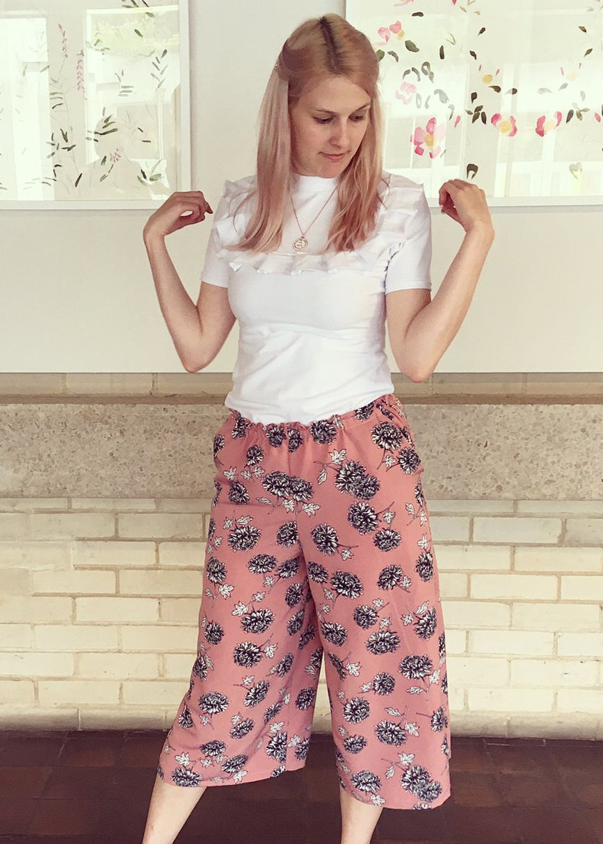 Cherry Culottes and Shorts - PDF sewing pattern – CocoWawa Crafts